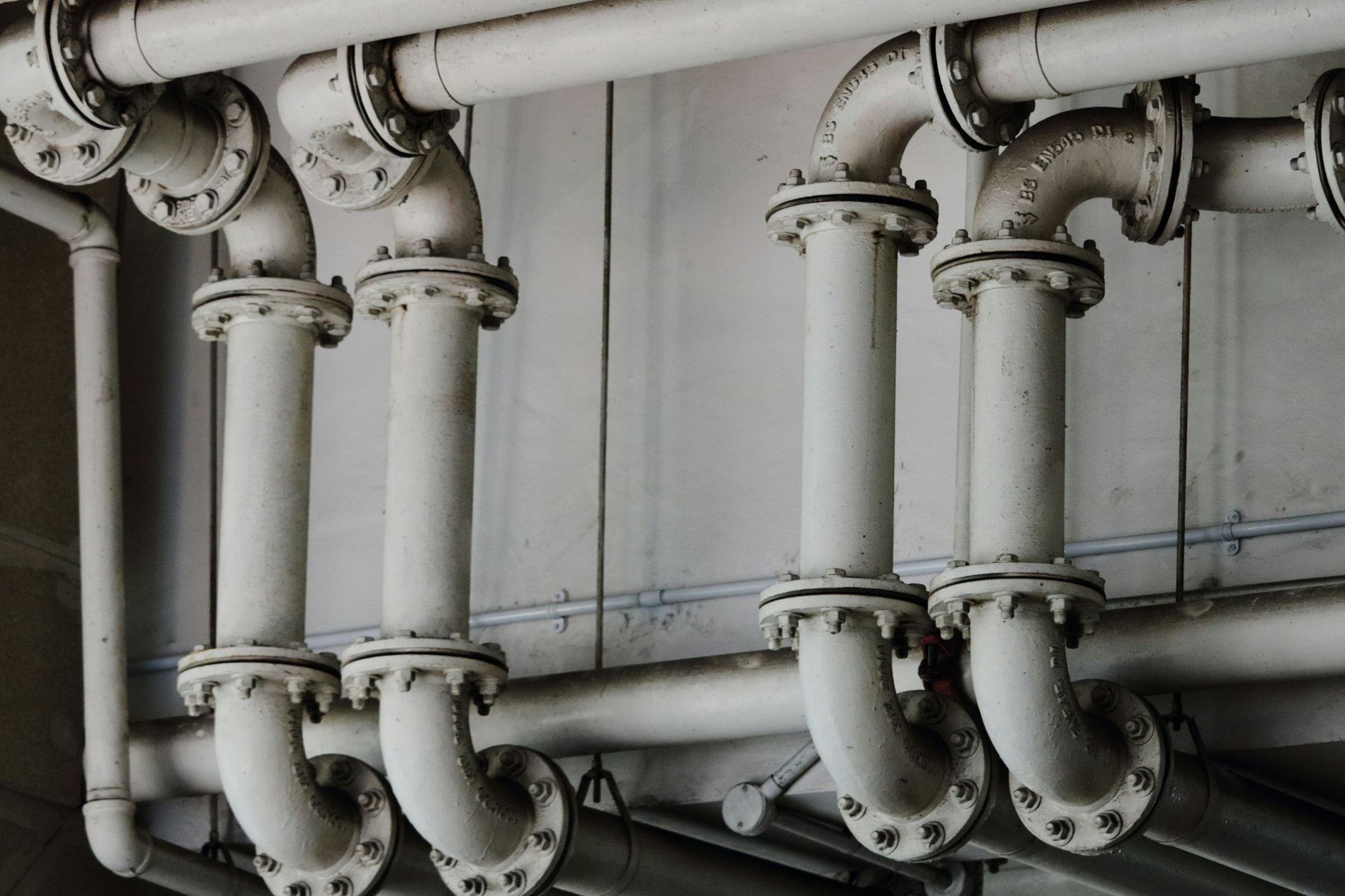 Stock photograph of an industrial facility